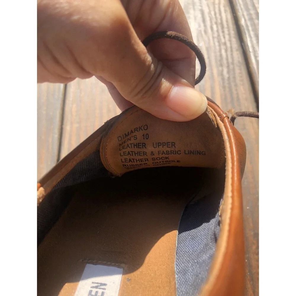 Steve Madden Mens Dimarko Brown Shoes *Size‎ 10